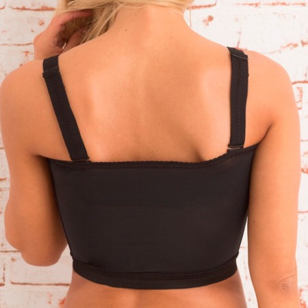 Reggiseno con fascia stabilizzatrice a strappo